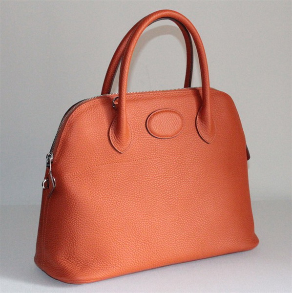 High Quality Replica Hermes Bolide Togo Leather Tote Bag Orange 509084